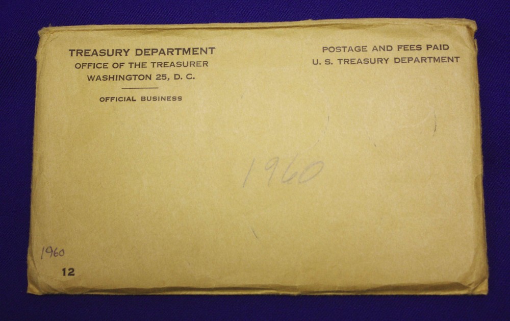 1960 Mint Set. Complete and original. 10 coins Both "P" & "D"