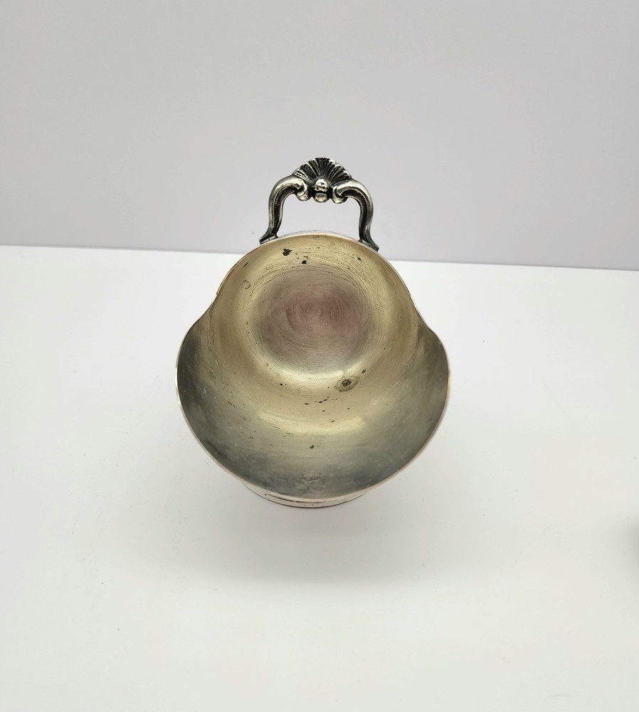 Antique Sheffield England Silver Plated Sugar Scuttle