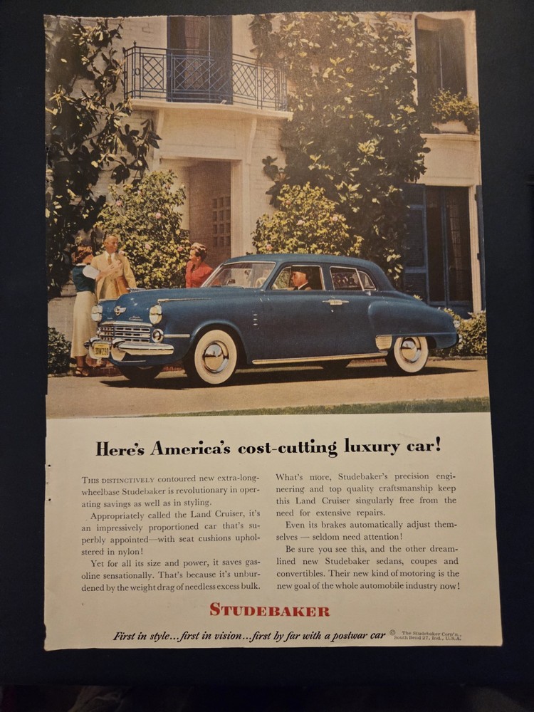 1948 Studebaker Advertisement