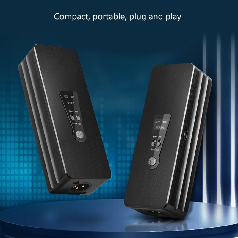 Stable 48VPhantom Power Supply LED Digital Display Stable Current Output