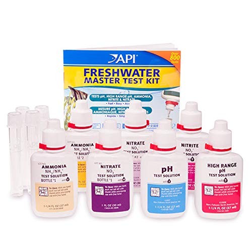 API Freshwater Master Test Kit - pH, Ammonia, Nitrite, Nitrate, Hardness