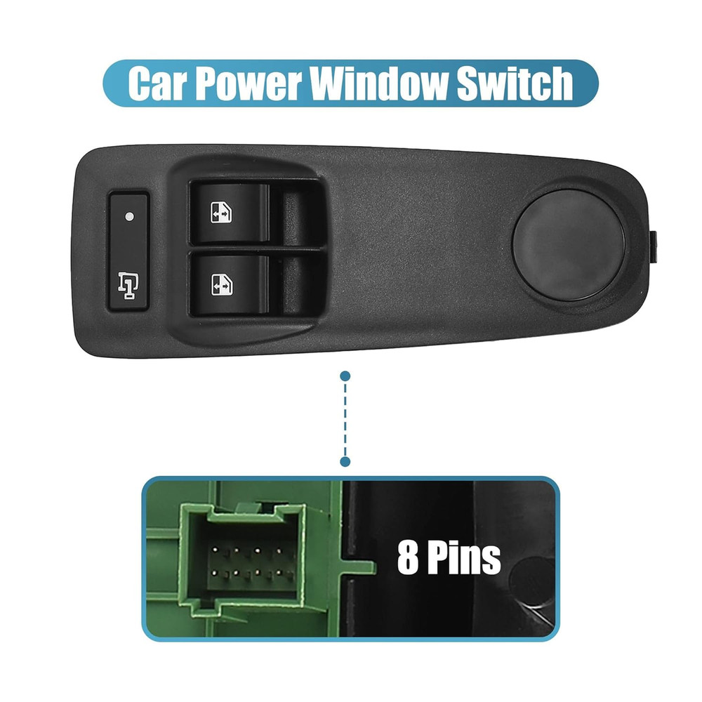 Front Driver Side Master Power Window Switch for Ram Promaster 1500 2500 3500 20