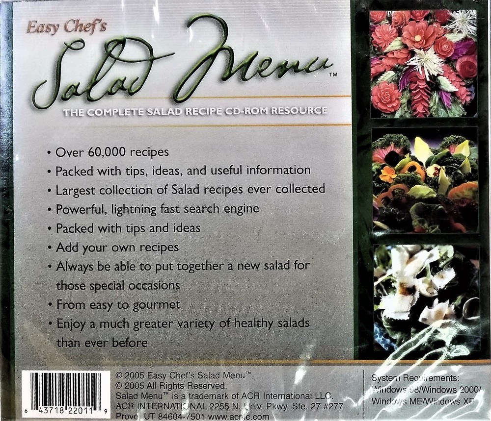 Easy Chef's Salad Menu for Windows PC