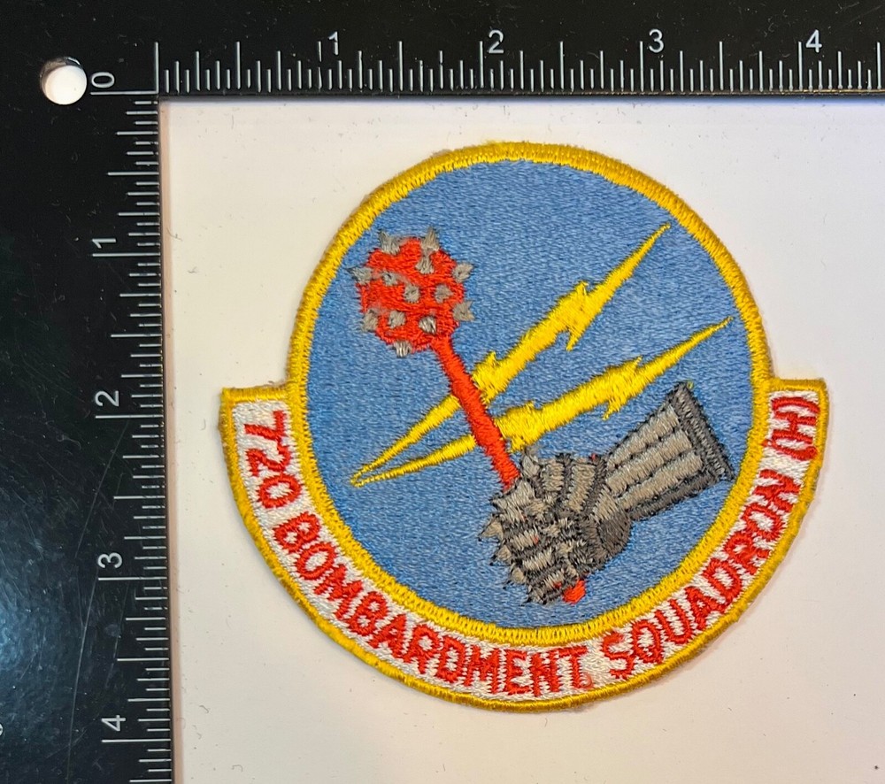 Cold War 1950s-60s USAF US Air Force 720th Bomb Squadron Heavy Patch