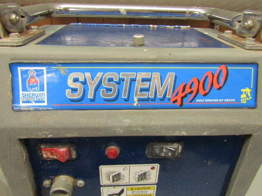 Graco System 4900 Sherman Williams Hvlp Sprayer