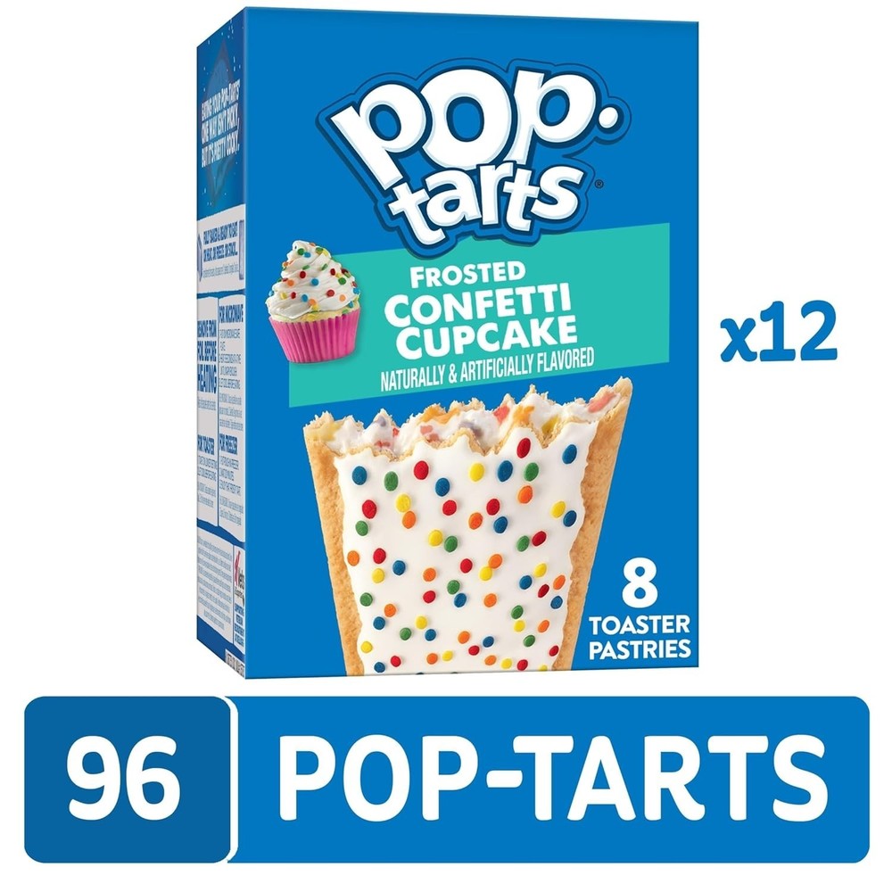 Grab & Go Breakfast Pastries - Confetti Cupcake Flavor
