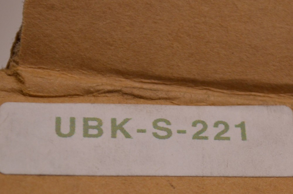 UBK UBK-S-221 -S-221 U-Bolt Kit NOS