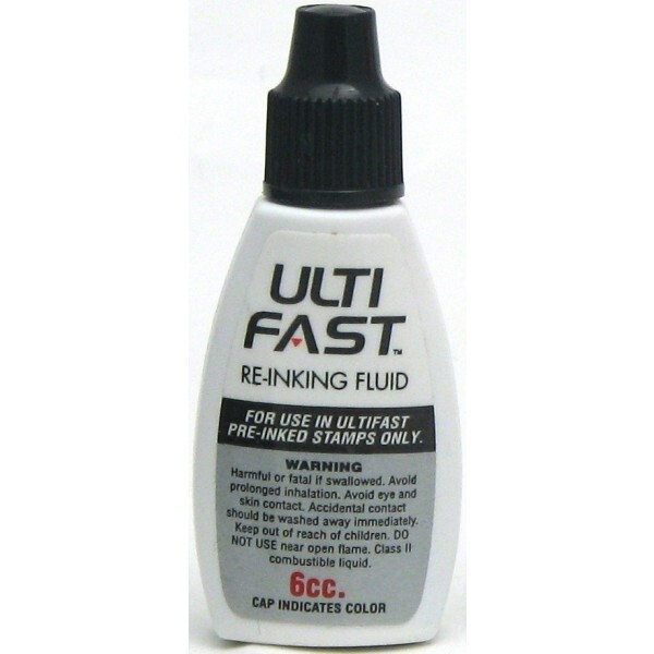 Ultifast Refill Ink - Quick Drying Multi-Surface Ink - Premium Ink - 6cc Bottle