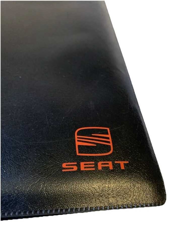 SEAT OWNERS HANDBOOK MANUAL WALLET ONLY Black original