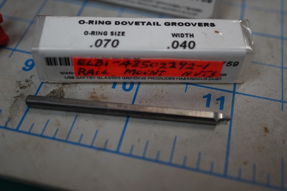 Internal Tool Carbide O-Ring  .070" x .040" O-Ring Size