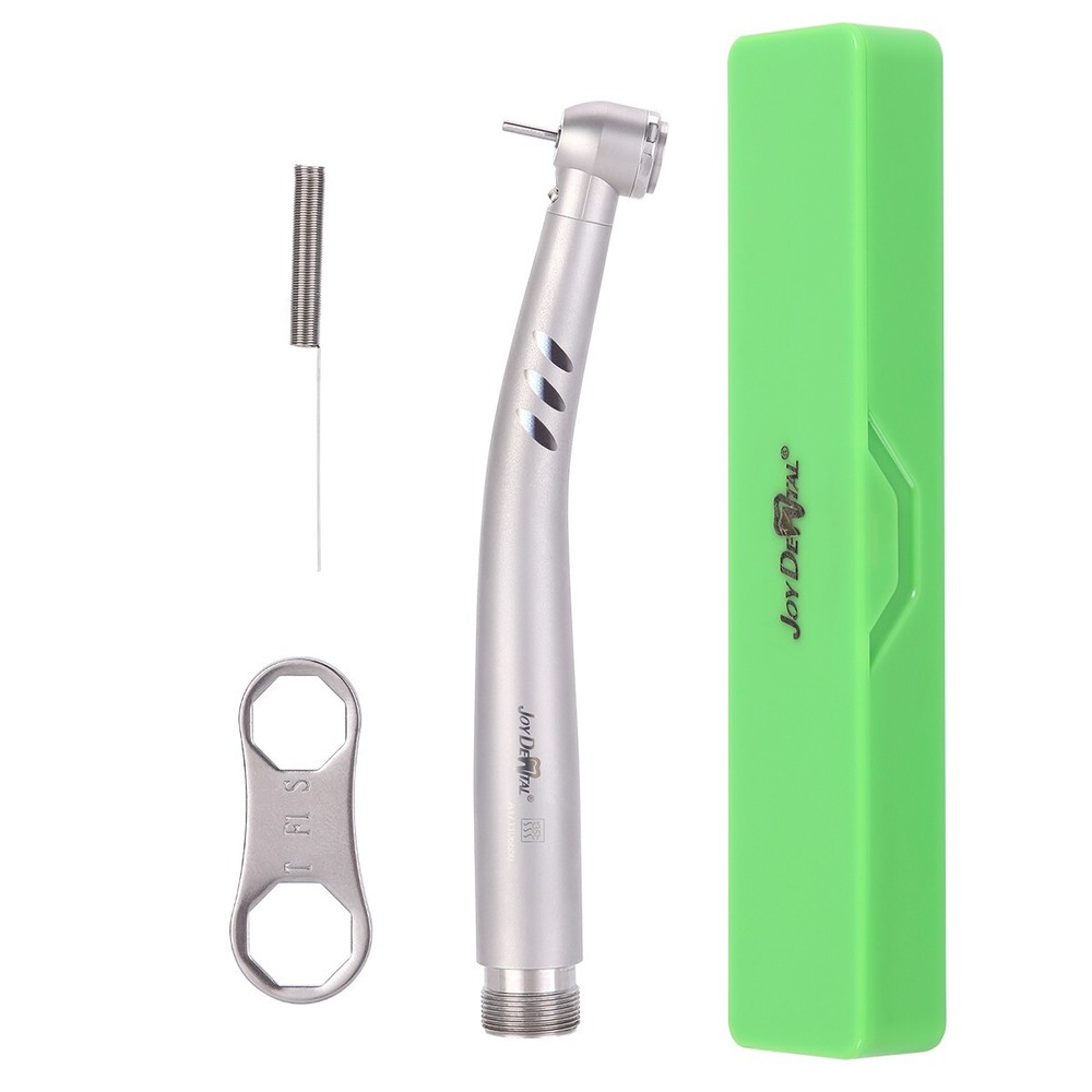 Dental E-generator LED High Speed Ceramic Torque Head Handpiece 2Holes