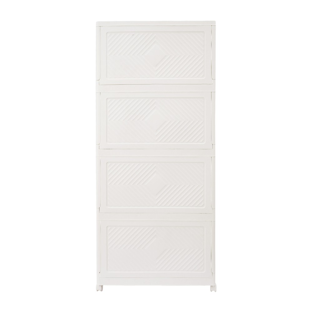 Large Collapsible Storage Bins Bedroom Folding Storage Box Stackable Storage Box