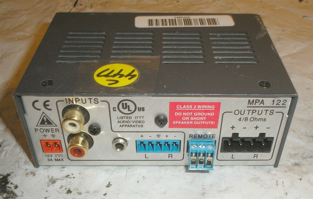 Extron MPA 122 Mini Power Amplifier