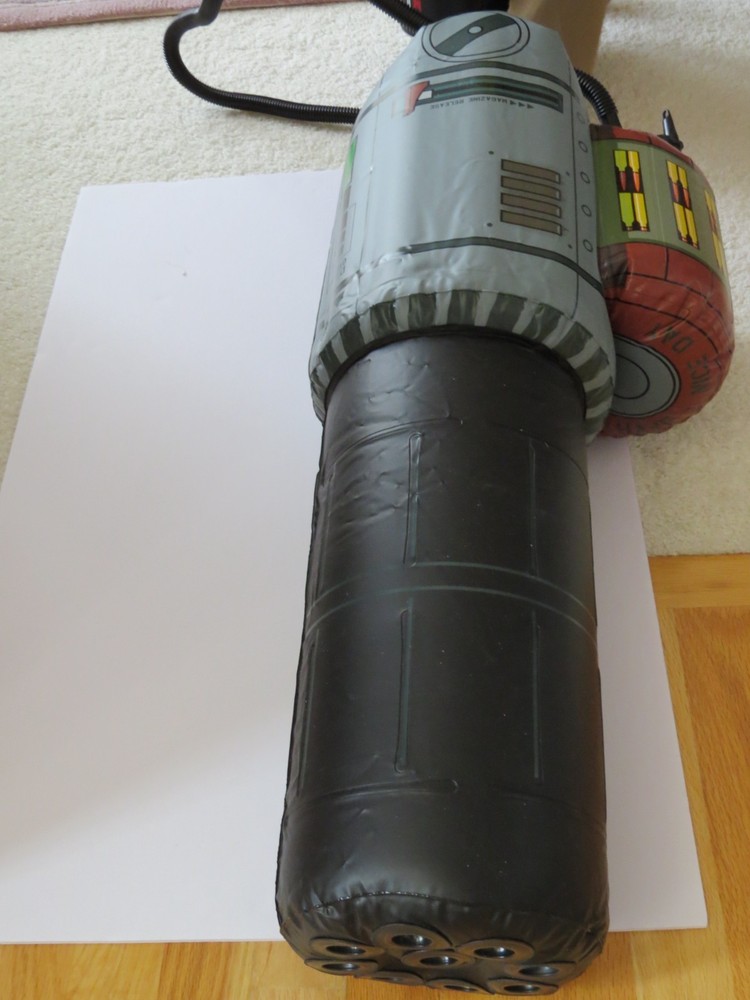 THINKGEEK Inflatable Minigun ARM ! Tested
