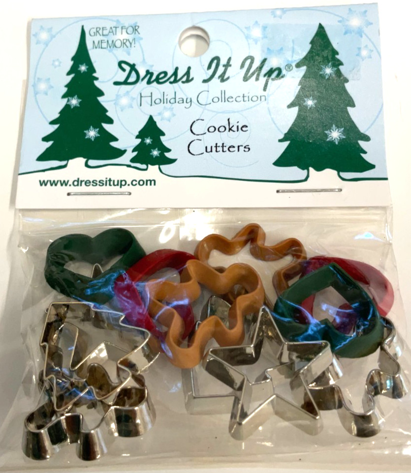 DRESS IT UP #2903 - COOKIE CUTTERS - ASSORTED - 1 PACK
