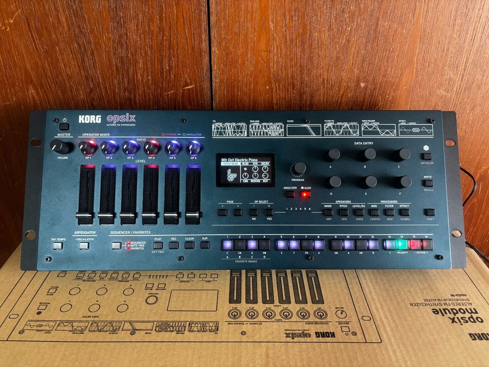 Korg Opsix Module Altered FM Synthesizer Rackmountable Desktop Module w/ box