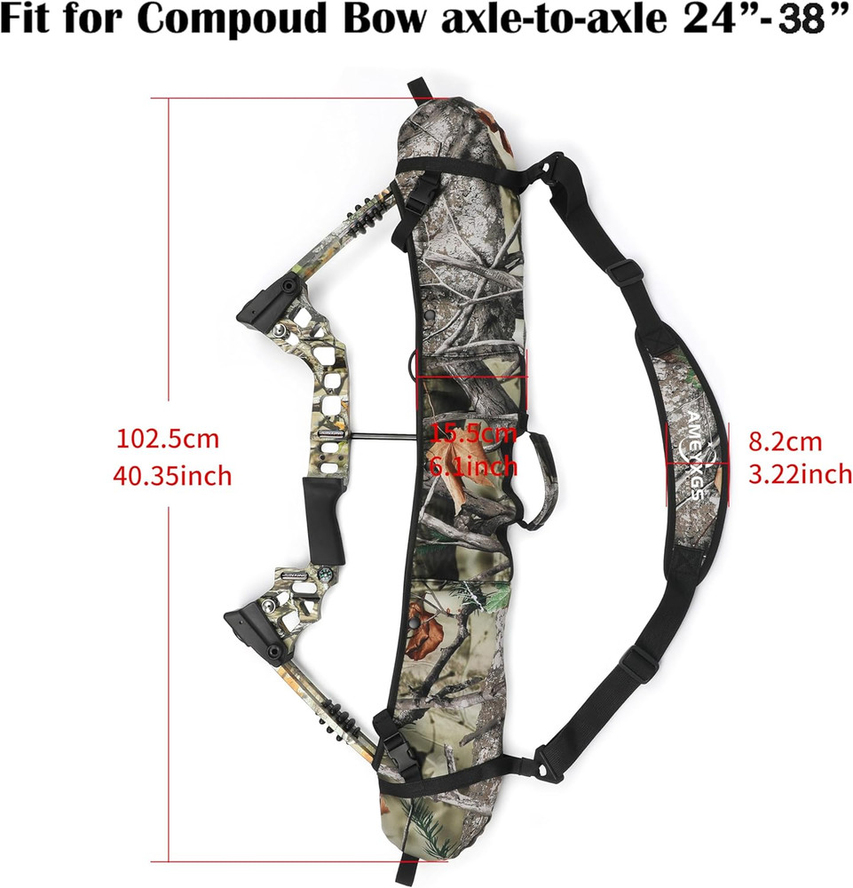 Compound Bow Sling String Protector Shoulder Strap Archery Hunting Accessory
