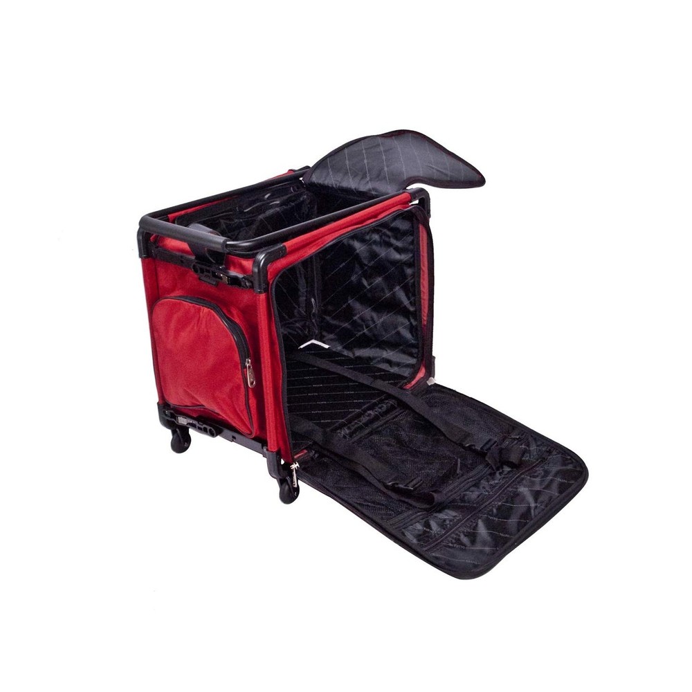 Tutto Serger Tote on Wheels 20" Cherry Red