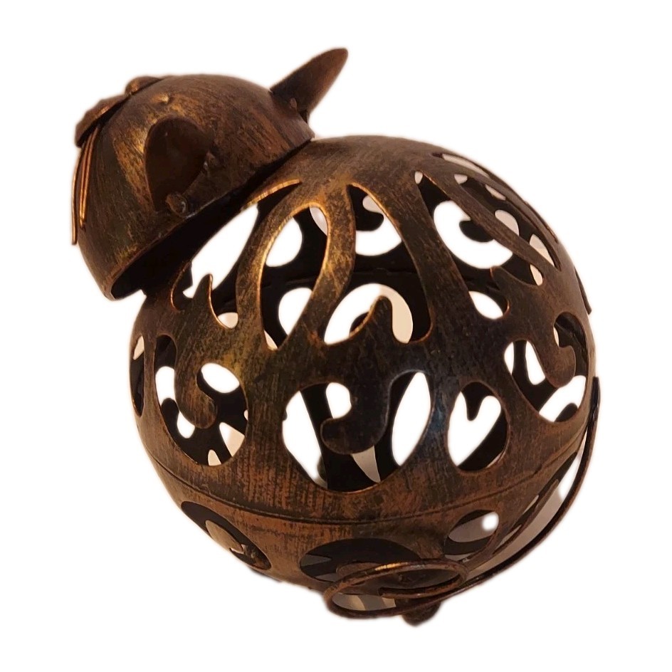 Cat Lantern Luminary Tea Lamp Artwork