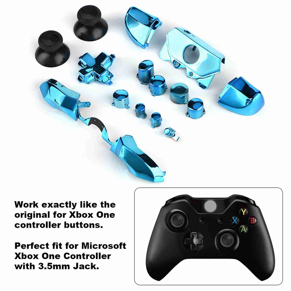 Full Button Sets For Controller - Durable And Smooth Replacement Buttons