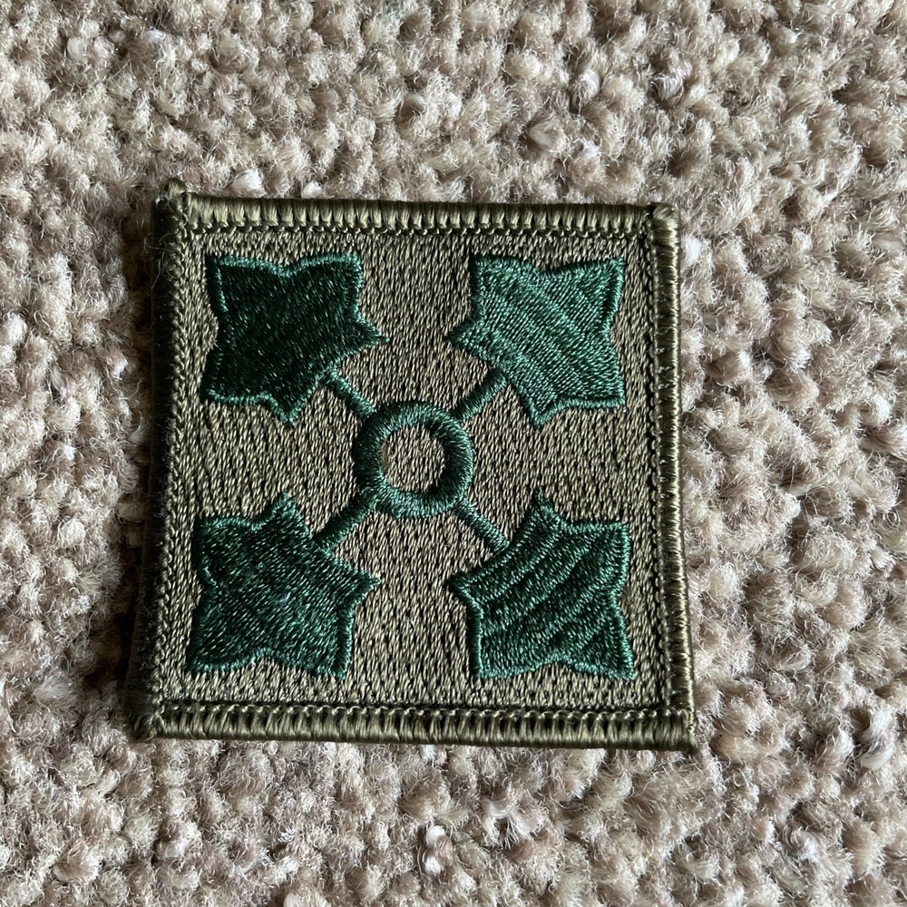US Army 4th Infantry Division Repro Shoulder Patch