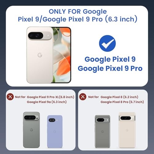 for Google Pixel 9 / Pixel 9 Pro Google Pixel 9 / Google Pixel 9 Pro Black