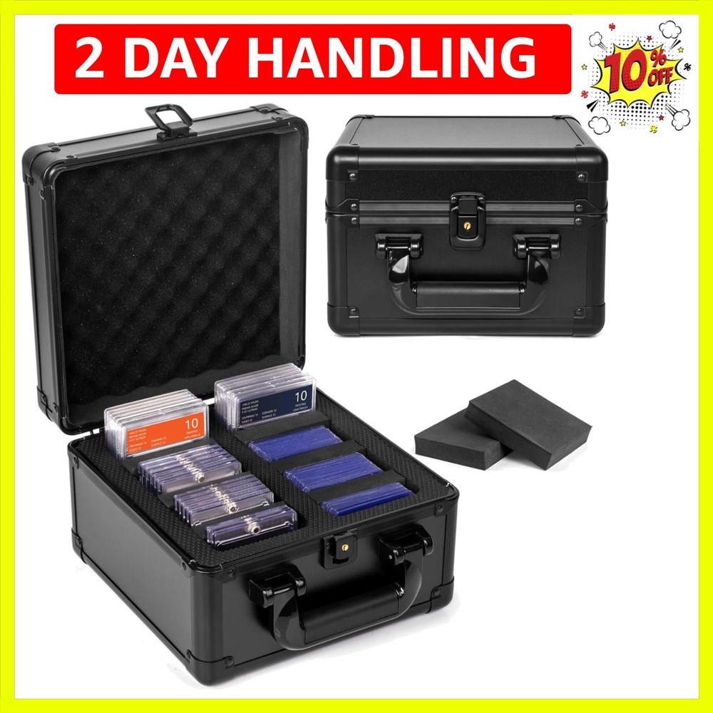 Top Loader Storage Box, Graded Card Storage Boxes, Trading Card Organizer Cas...