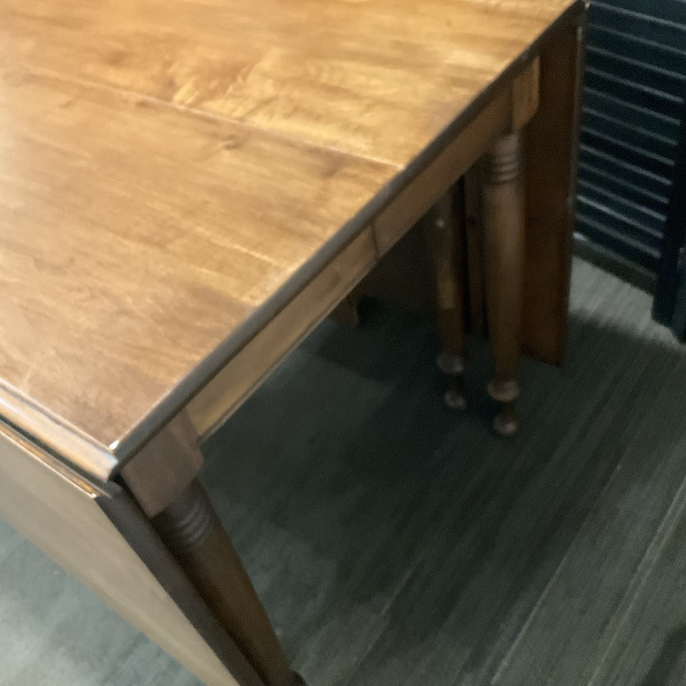 Willett Solid Lancaster County Maple Drop Leaf Table Gateleg W/Leaf 86" X 42" EX