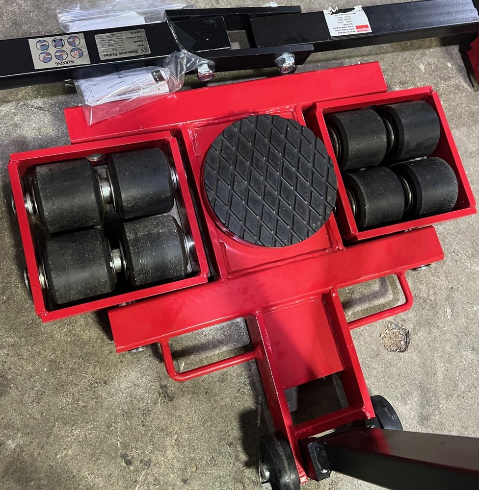 DAYTON 5ERK1 & 5ERK2 STEERMAN SKATE MACHINE ROLLER, FRONT & BACK, NEW!