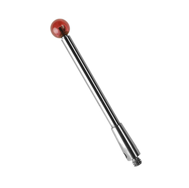 CMM Touch Probe Stylus M2 Thread 3mm Ruby Ball Tips 30mm Length A-5003-0040