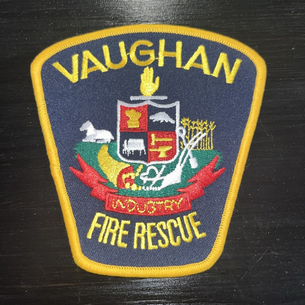 Vaughan Fire Rescue Canada Firefighter Patch Police