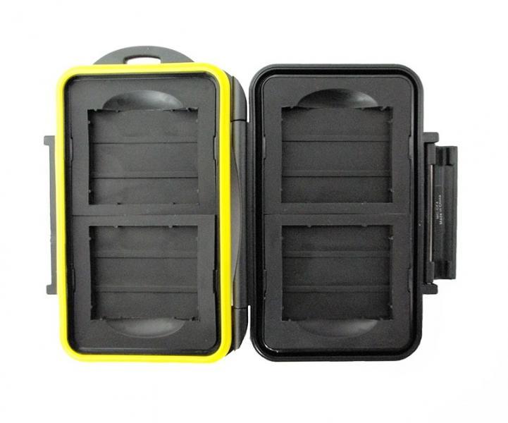 JJC MC-CF4 Rugged Waterproof Memory Card Case (4x CF / CompactFlash)
