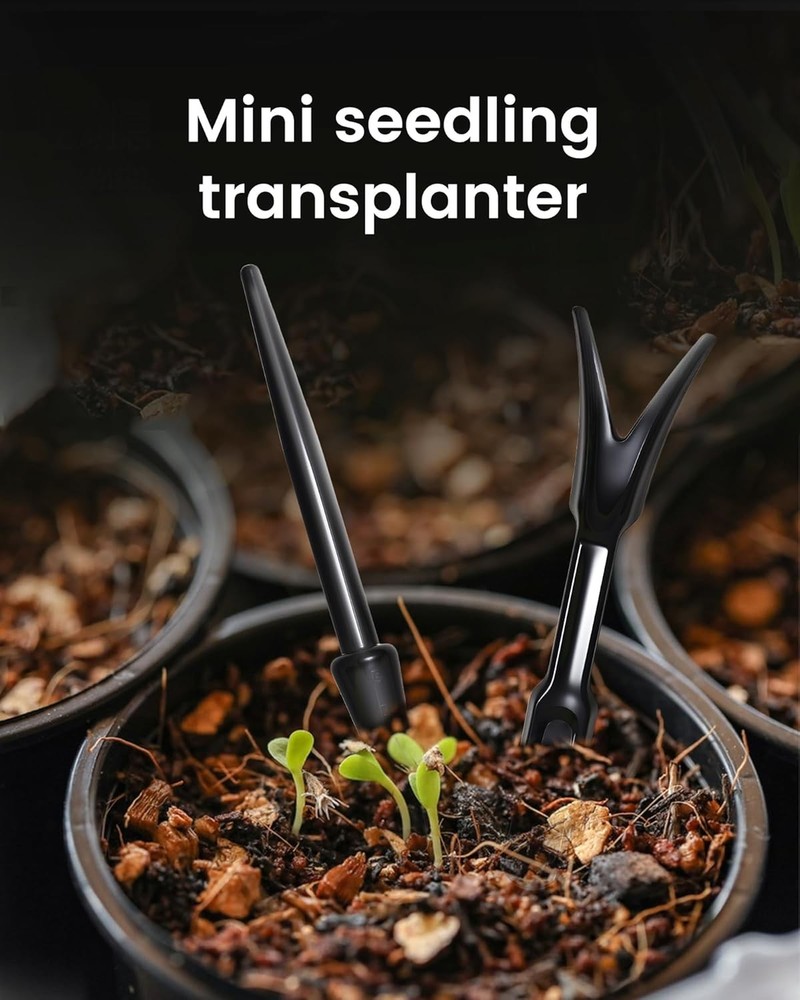 Mini Seed Spreader Set, Seed Planter Tool for Small Seed, Tiny Seed Dispenser wi