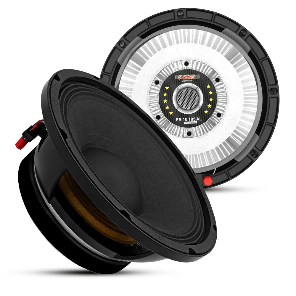 5 CORE 10 In Subwoofer Speaker 600W RMS 4 OH Full Range Replacement Loudspeaker