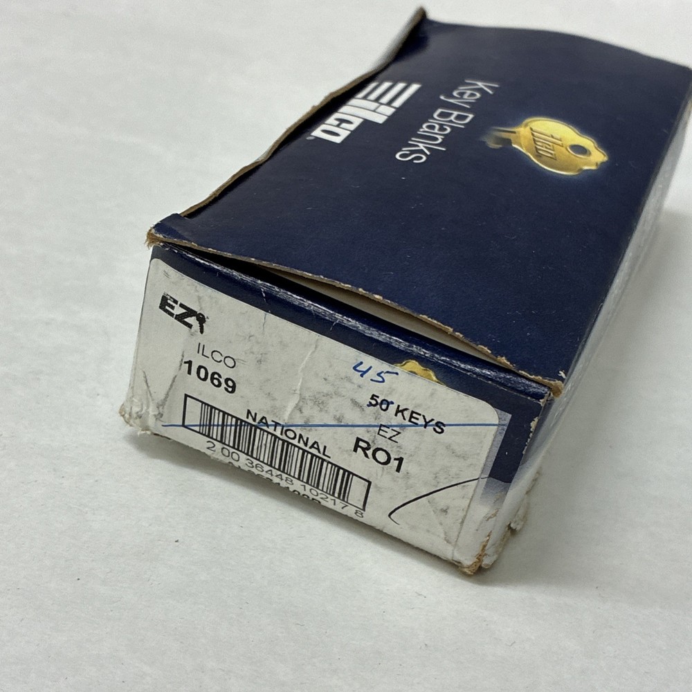Ilco 1069 Key Blanks Box Of 50
