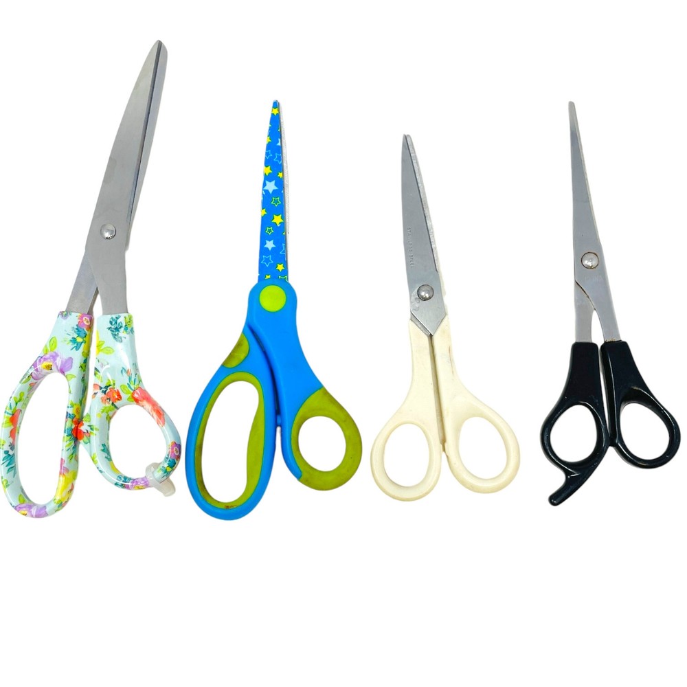 8 Pcs Assorted All-Purpose Shears Stainless Steel, Thread Snips Scissors