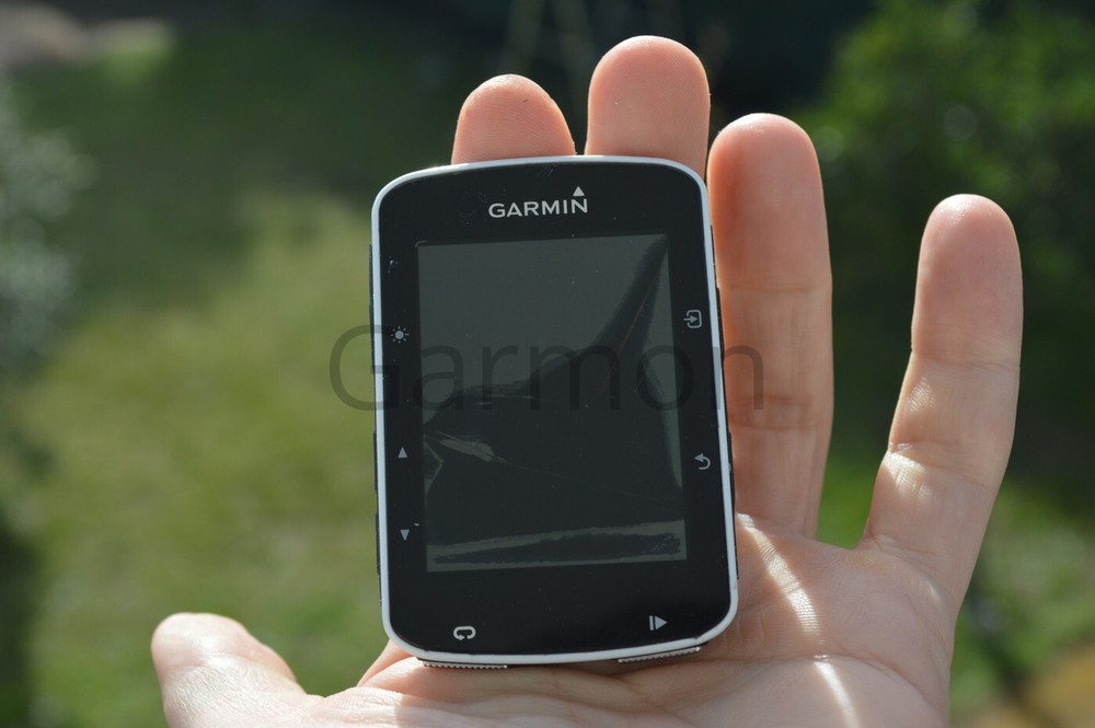 Rubber button Garmin Edge 520 (E52B) Glue to back case