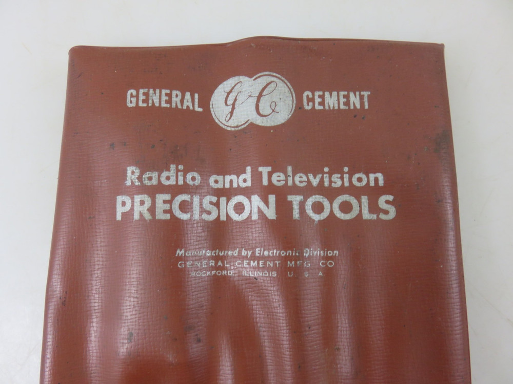 General Cement Radio & Television Precision Electronics Screwdriver Tool Set