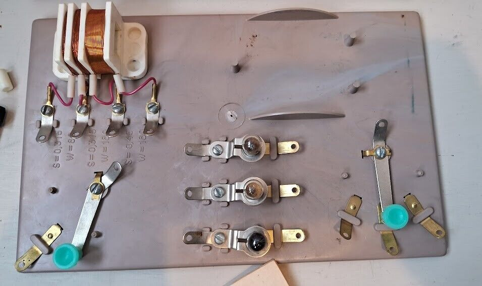 Vintage Electro Constructor Educational Laboratory Electro Motor Russian USSR