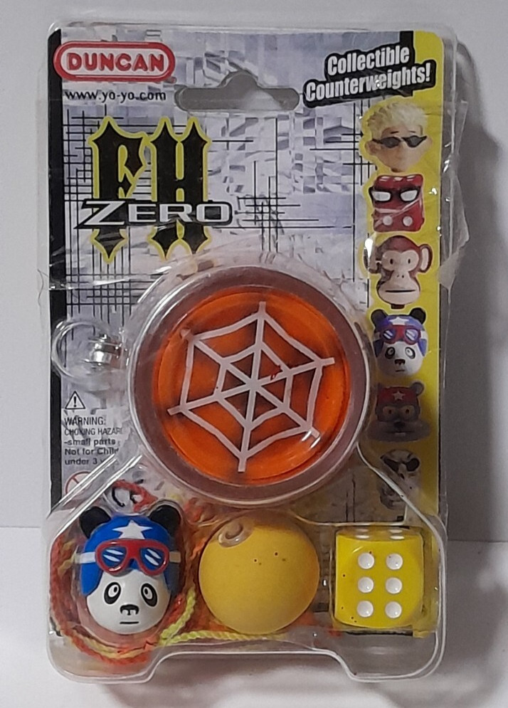 Duncan Freehand Zero Yoyo Orange Spider Web