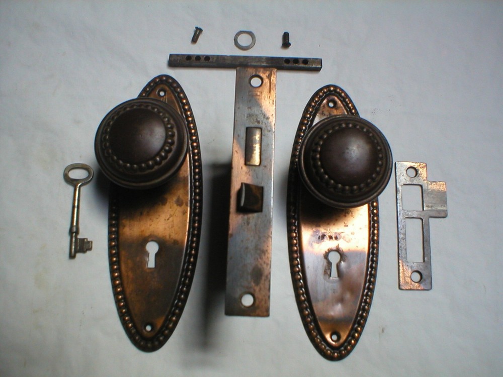 Antique Victorian Era Door Hardware