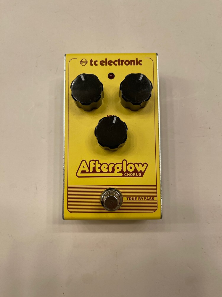 TC Electronic Afterglow Analog Chorus True Bypass Guitar Effect Pedal