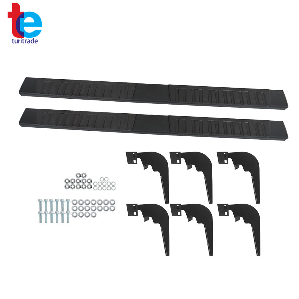 Running Boards For 2009-2018 Dodge Ram 1500 Crew Cab 6" Side Step Nerf Bars