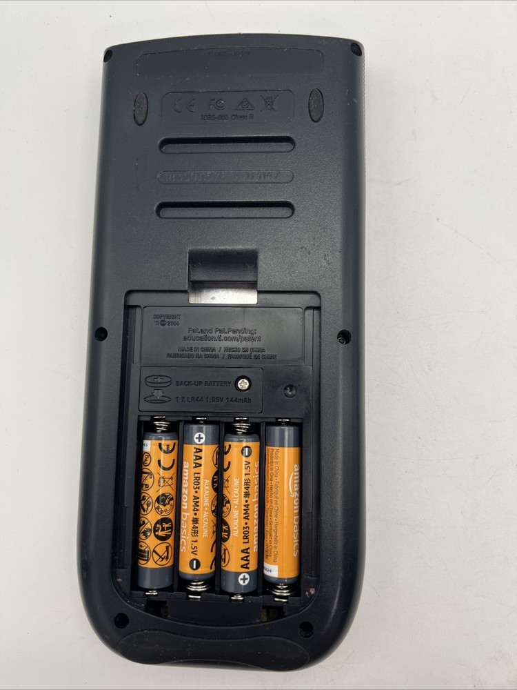 Texas Instruments TI-84 Plus Graphing Calculator Black with Cover & Case WORKING