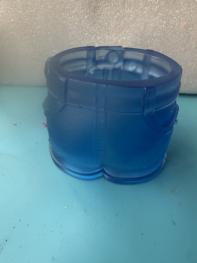 Resin Blue Jeans Holder