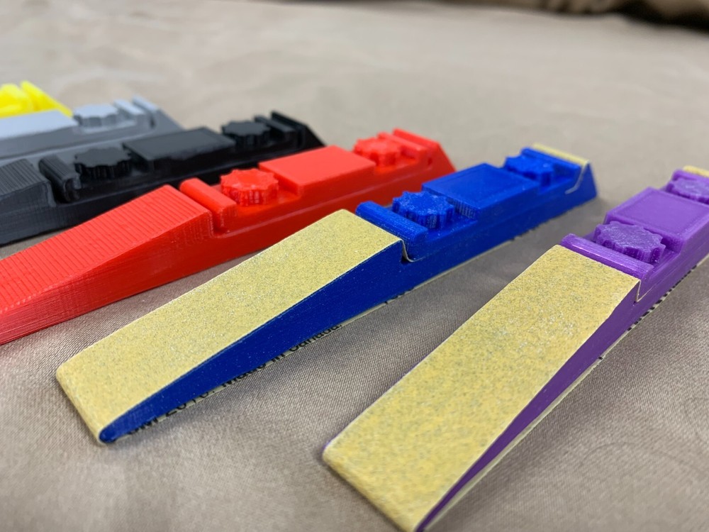 Precision Sanding Sticks Assorted Colors PLA Plastic Hobby Modeling Finishing