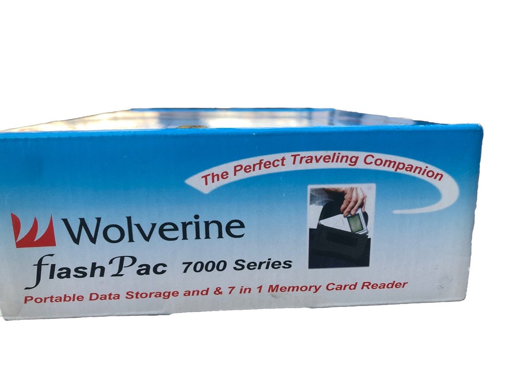 Wolverine Data 60GB FlashPac 7000 Series Portable Data Storage HDD Version