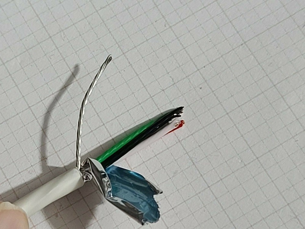 Belden Wire 6302FC 18/4C Shielded Control/Security/Audio Cable Plenum White/25ft