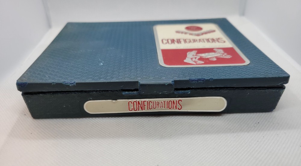 1967 WFF'N Configurations Game For Thinkers Plastic Case
