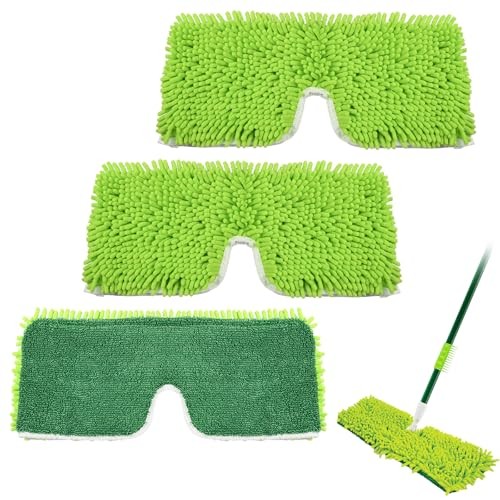 3 Pack Mop Head Replacement for Libman 18" 2-Sided Microfiber Dust Mop,